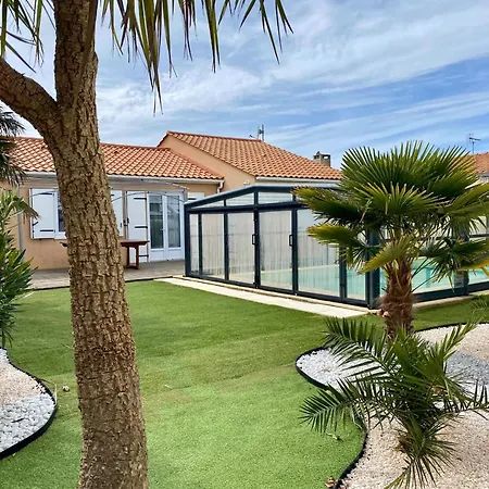 Maison Lumineuse Avec Piscine Privee Pres De La - - Fr-1-336-151 Longeville-sur-Mer
